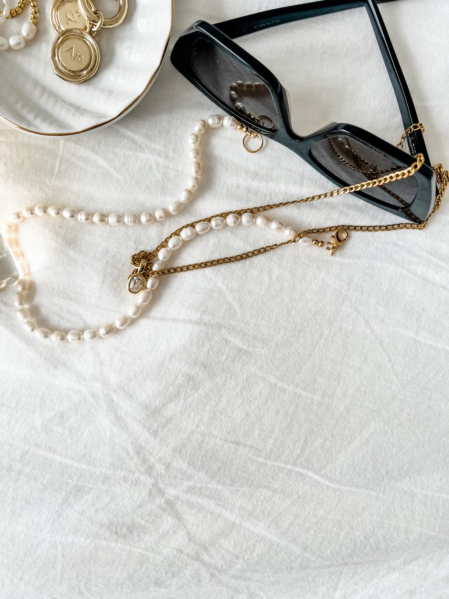 Audrey Pearl Necklace